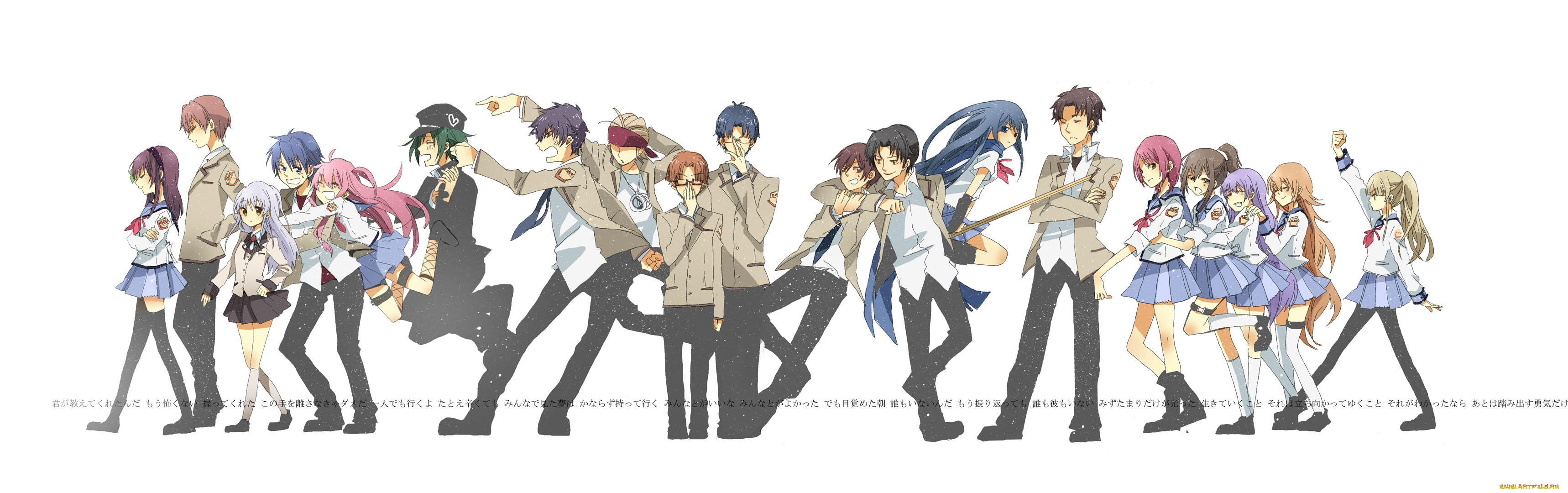 , angel beats, , , , 